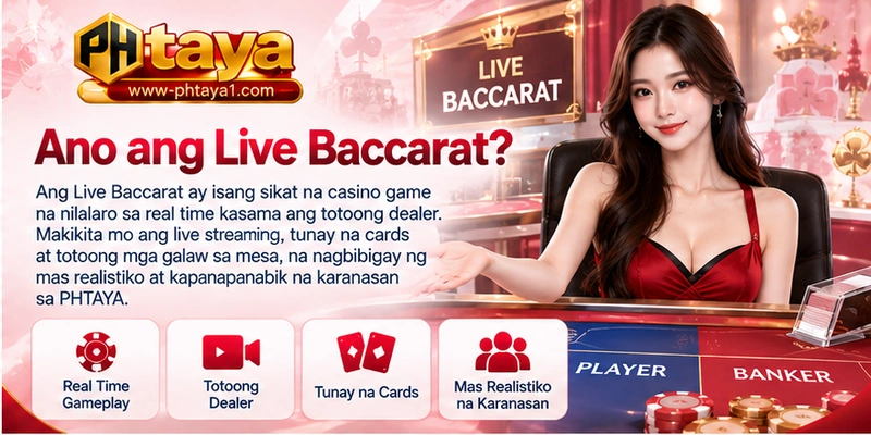 Ano ang Live Baccarat? Ano ang Live Baccarat?