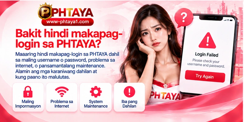 Bakit hindi makapag-login sa PHTAYA? Bakit hindi makapag-login sa PHTAYA?