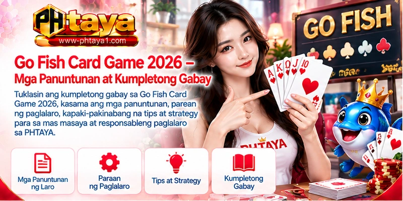 Go Fish Card Game 2026 – Mga Panuntunan at Kumpletong Gabay