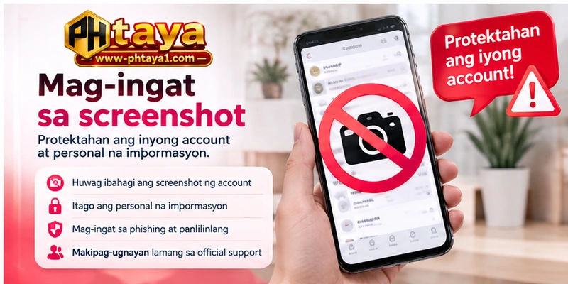 Mag-ingat sa screenshot