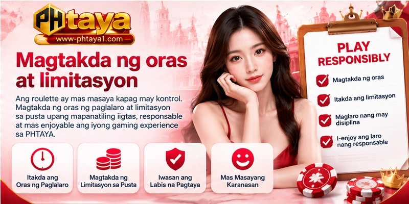 Magtakda ng oras at limitasyon Magtakda ng oras at limitasyon
