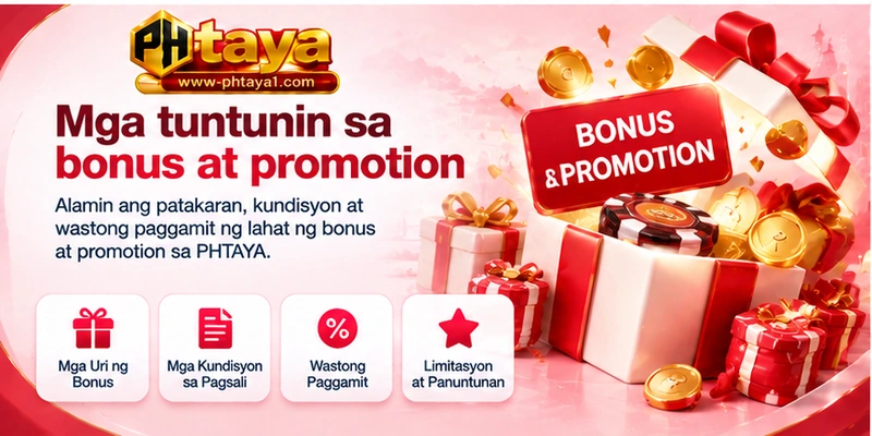 Mga tuntunin sa bonus at promotion Mga tuntunin sa bonus at promotion