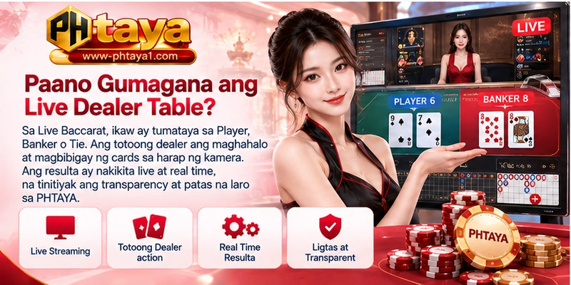 Paano Gumagana ang Live Dealer Table? Paano Gumagana ang Live Dealer Table?