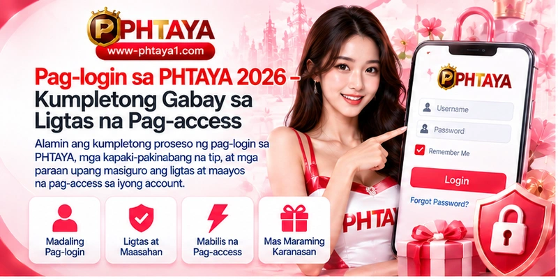 Pag-login sa PHTAYA 2026 – Kumpletong Gabay sa Ligtas na Pag-access