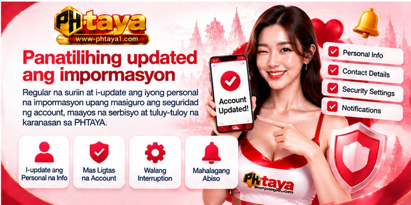 Panatilihing updated ang impormasyon Panatilihing updated ang impormasyon